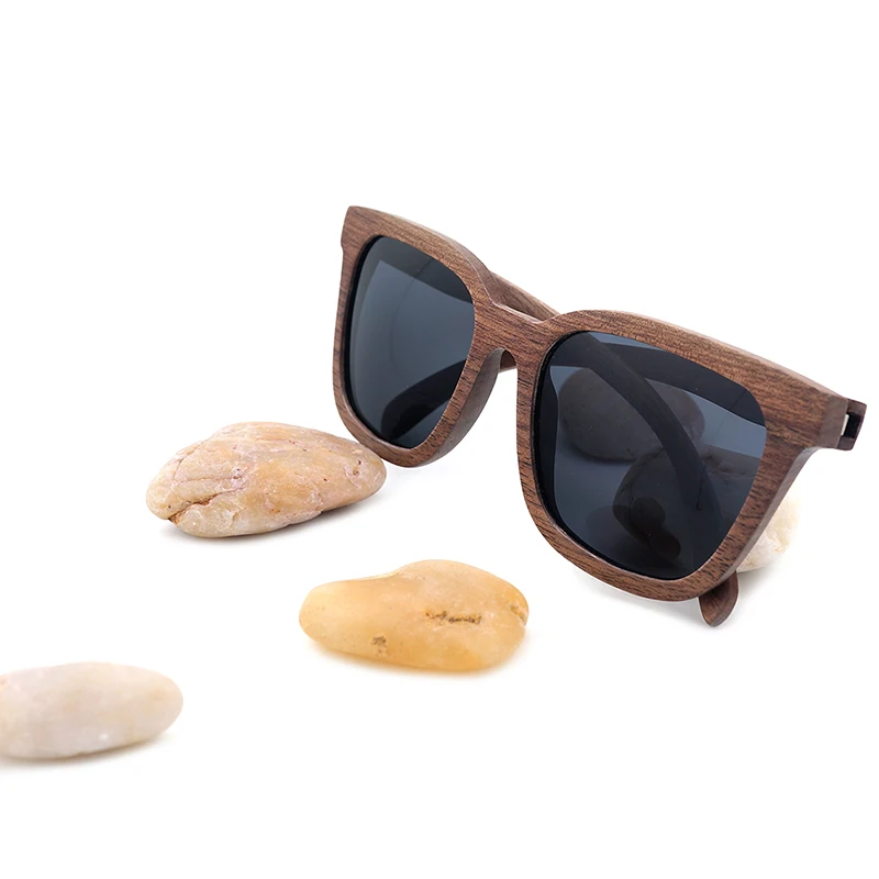 BOBO BIRD, Топ бренд, новинка, солнцезащитные очки для мужчин и женщин, дерево, черный орех, Ретро стиль, солнцезащитные очки с деревянной коробкой, Oculos C-AG010a