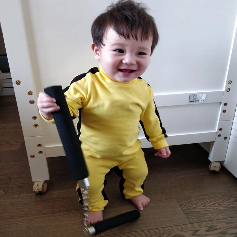 baby bruce lee costume