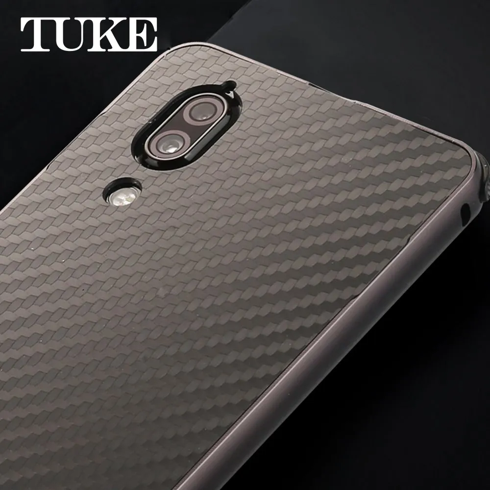 TUKE для SHARP AQUOS S2 Para Coque металлический алюминиевый бампер+ матовый чехол 2 в 1 из углеродного волокна для Xiaomi MI6 Funda