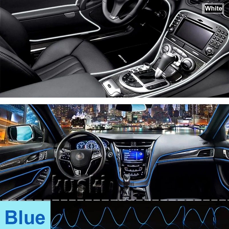 Освещение атмосферы салона автомобиля для Opel Astra H J G Insignia Mokka Corsa D Vectra C Zafira Meriva Seat