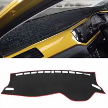 Чехлы для стайлинга автомобилей dashковрик коврик приборная панель Крышка колодки на заказ ковер для Фольксваген Поло хэтчбек MK6 RHD