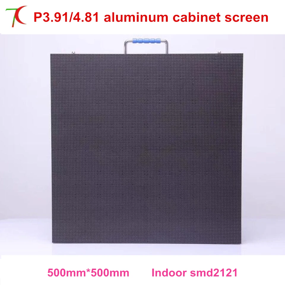 

P4.81 indoor die-casting aluminum cabinet led display rental screen