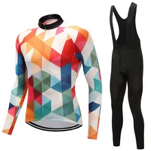 Fualrny Велоспорт Джерси с длинными рукавами для езды на гоночном велосипеде одежда MTB цикл одежда Ropa Ciclismo Спортивная одежда