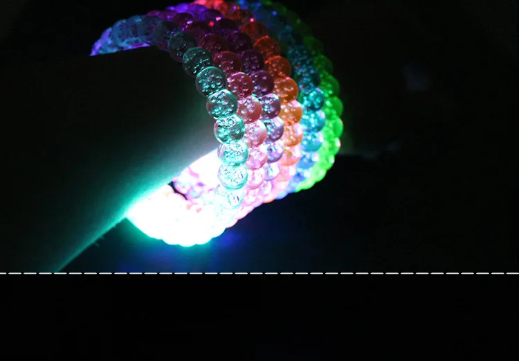 Rave Neon/светодиодный Светодиодный браслет для вечеринок/браслет светящиеся вечерние принадлежности мигающий/светящийся/светильник/светящийся браслет для детей/взрослых DS39