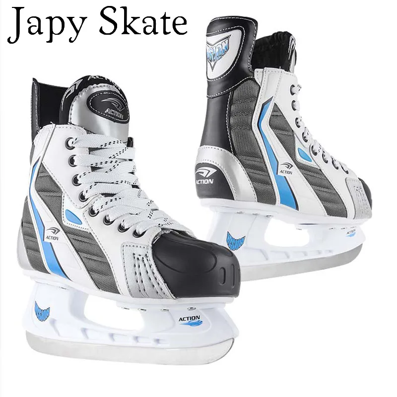 Japy Skate обувь для хоккея на льду для взрослых и детей, профессиональные коньки с цветами, нож для хоккея на льду, обувь, настоящие коньки на льду