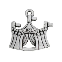 RAINXTAR модный сплав детский подарок изготовление цирка амулеты 21*23 мм 50 шт AAC582