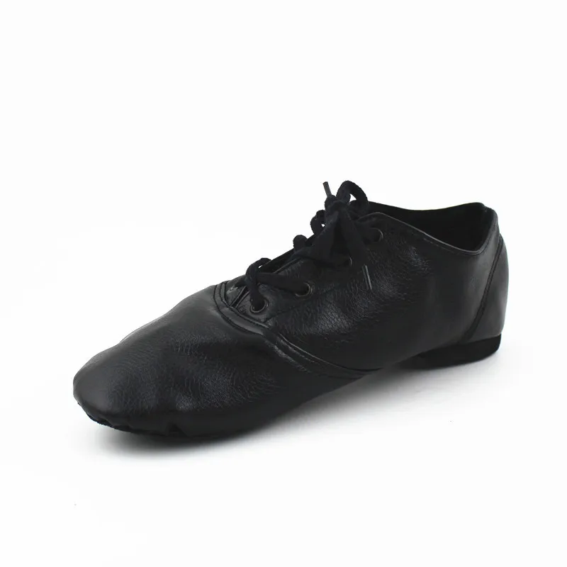 Light leather pu low jazz shoes folk dance shoes women dance shoes children indoor fitness ballet dance shoes