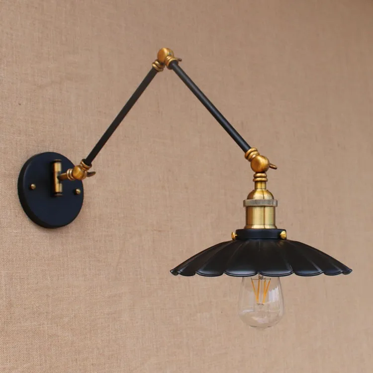 Регулируемый длинный Поворотный Настенный светильник Edison Ретро винтажный настенный светильник Лофт стиль промышленный настенный светильник аппликация светодиодный