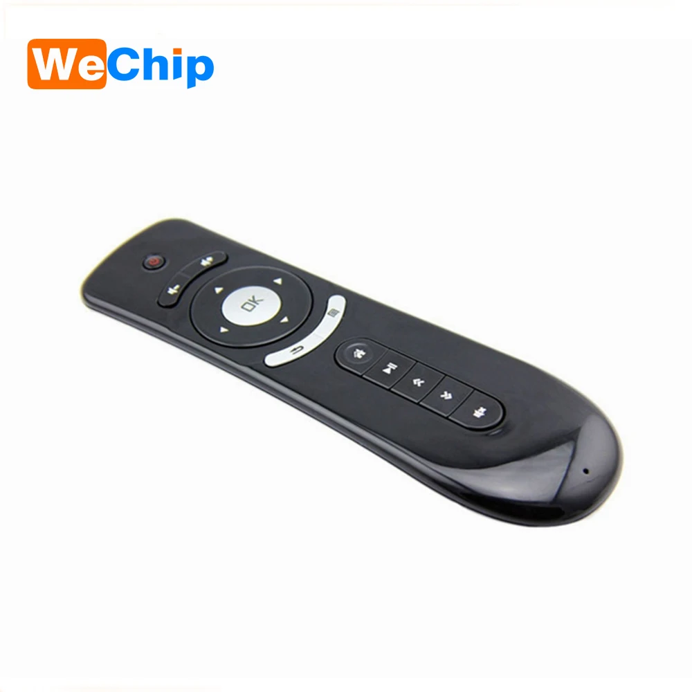 Wechip Gyroscope font b Mini b font remote control Fly Air Mouse T2 2 4G Remote