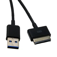 כבל נתונים עבור USB 3M 10ft מטען סינכרון כבל נתונים כבל 40Pin עבור Tablet Asus Eee Pad Transformer ראש TF201 TF300 TF101 (2)