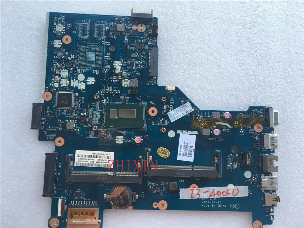 ^*Best Offers yourui for 774716-501 With I3-4005U ZSO50 LA-A992P For HP TouchSmart 15-R laptop Motherboard DDR3 mainboard full test ^*Best Offers yourui for 774716-501 With I3-4005U ZSO50 LA-A992P For HP TouchSmart 15-R laptop Motherboard DDR3 mainboard full test