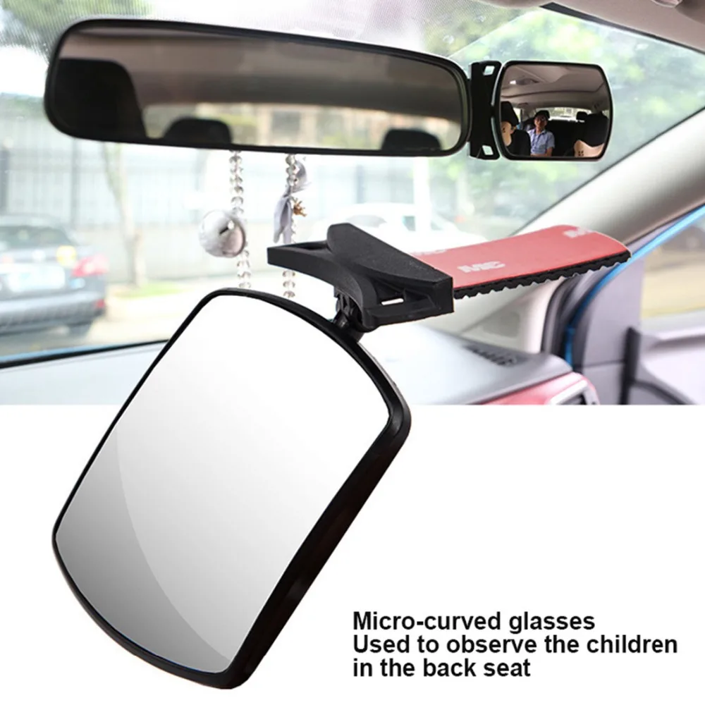 Stick On Interior Rearview Mirror /& Blind Spots For Mercedes