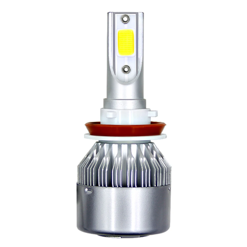 

1Pc H11 H4 LED H7 LED bulbo coche Headllight H1 H3 H13 880, 9005, 9006, 9004, 9007, 72W 8000LM 6000K de la luz de niebla Auto faro lámparas