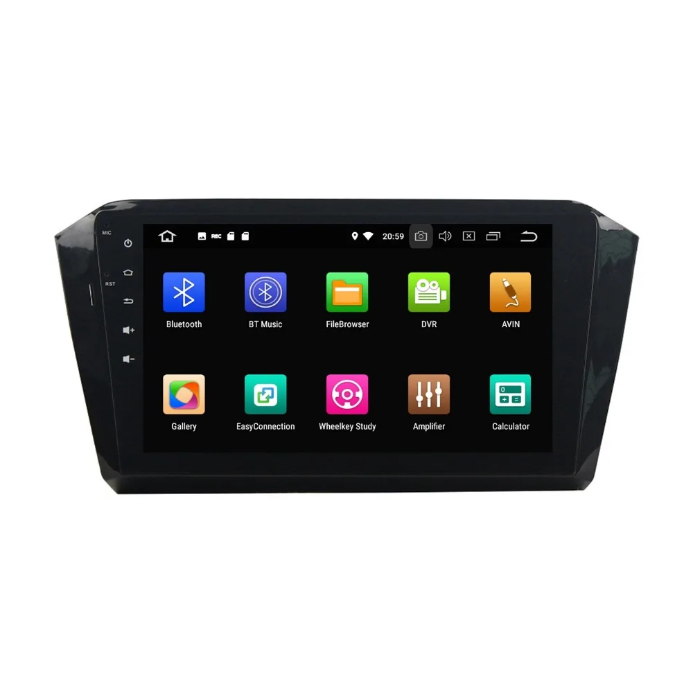 10,1 "Android 8,0 автомобиль dvd-радио GPS навигации для VW Volkswagen Magotan 2016 2017 4 Гб оперативная память Bluetooth, Wi Fi USB 32 Встроенная