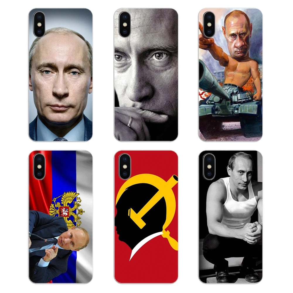Прозрачный мягкий чехол для Samsung Galaxy Note 8 9 S9 S10 A8 A9 Star Lite Plus A6S A9S В. Путина. Плакат с