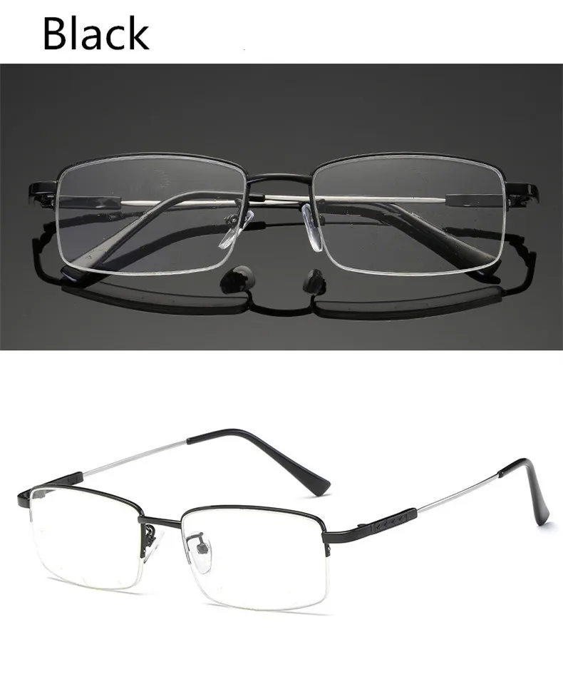 Новые модные очки переход фотохромные солнцезащитные очки для чтения очки для мужчин для женщин очки с диоптриями