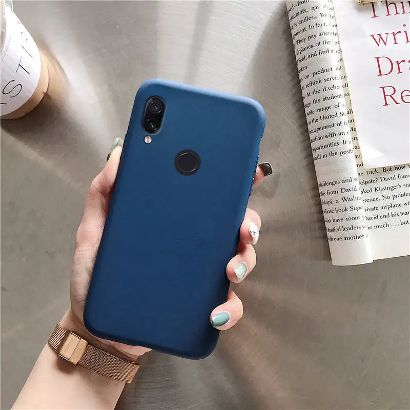 Ярких цветов силиконовый чехол на для oppo r15 pro r11 r11s r9 r9s plus f5 f7 a3s a57 a39 a59 a37 a71 a79 a83 a1 a3 a5 a73 крышка - Цвет: navy