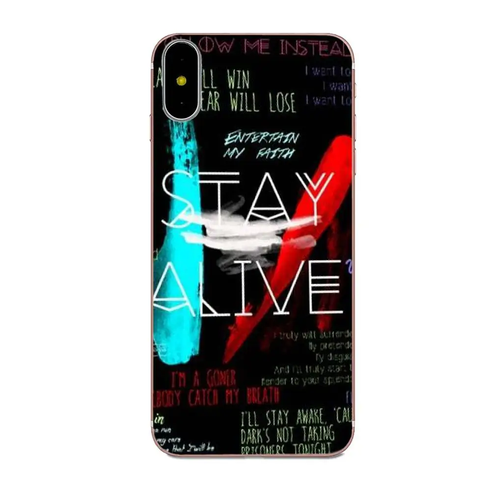 Мягкий ТПУ чехол Аксессуары Twenty One 21 Pilots для Xiaomi Note 3 4 Mi3 Mi4 Mi4C Mi4i Mi5 Mi 5S 5X6 6X A1 Max Mix