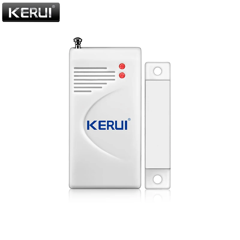 KERUI, новинка, Беспроводной магнитный датчик для экстра двери, окна, для домашней безопасности, голосовая защита, PSTN, GSM, wifi, сигнализация, батарея в комплекте