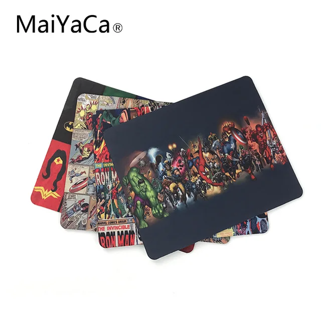 MaiYaCa Marvel Comics коллаж &quotСупергерои&quot коврик для мыши на заказ Модные Мстители