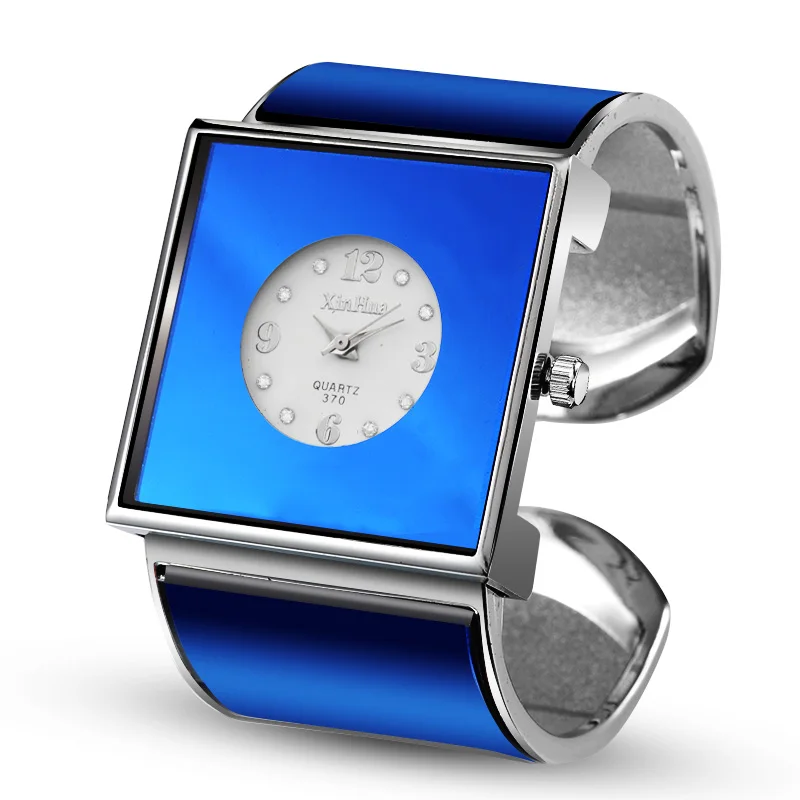 Женские кварцевые часы XINHUA, браслет из нержавеющей стали, браслет со стразами, дизайнерские, уникальные часы под платье, женские часы