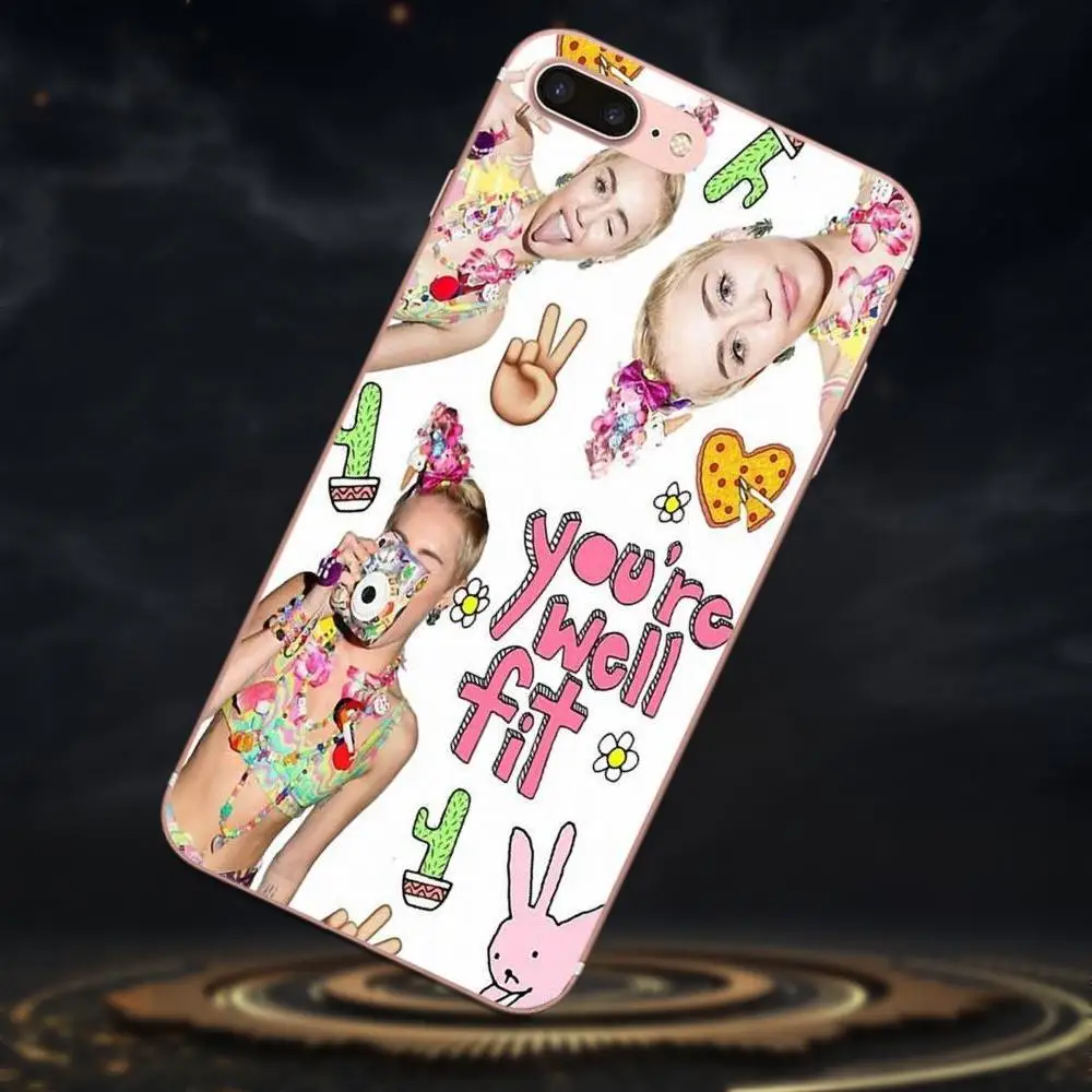 Avatar Miley Cyrus Collage Glitter Sweet For Xiaomi Note 3 4 Mi3 Mi4 Mi4C Mi4i Mi5 Mi 5S 5X 6 6X 8 SE A1 Max Mix 2 Cover Case