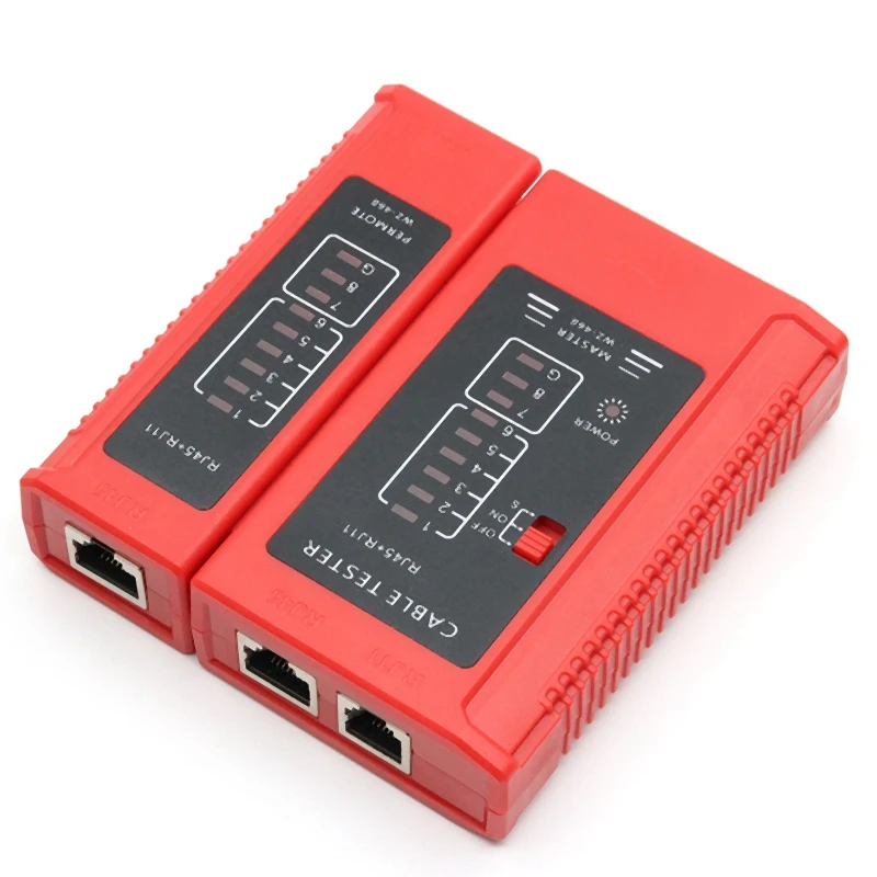 Сеть Rj45 тестовый er инструмент Провод RJ11 Rj12 8p 6p телефонный кабель 8p8c 6p4c Ethernet основной дистанционный последовательный тест