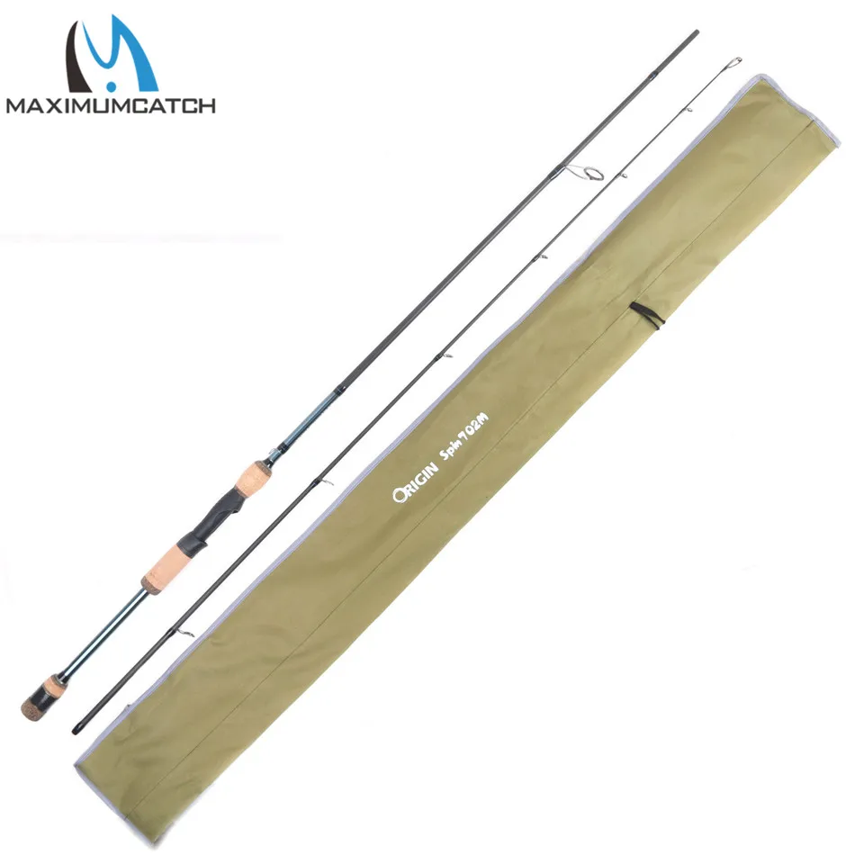 

Maximumcatch ORIGIN Fishing Rod 6'9'' 7' Medium Power 4-10lbs 6-12lbs Fast Action Spinning Rod