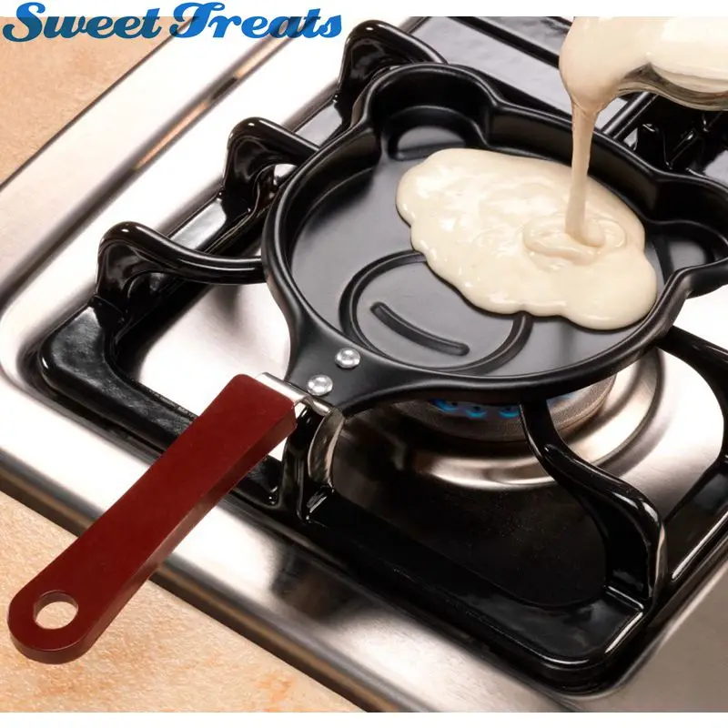 

Sweettreats Nonstick Pancake Pan Teddy Bear Shape Fun for Kids New