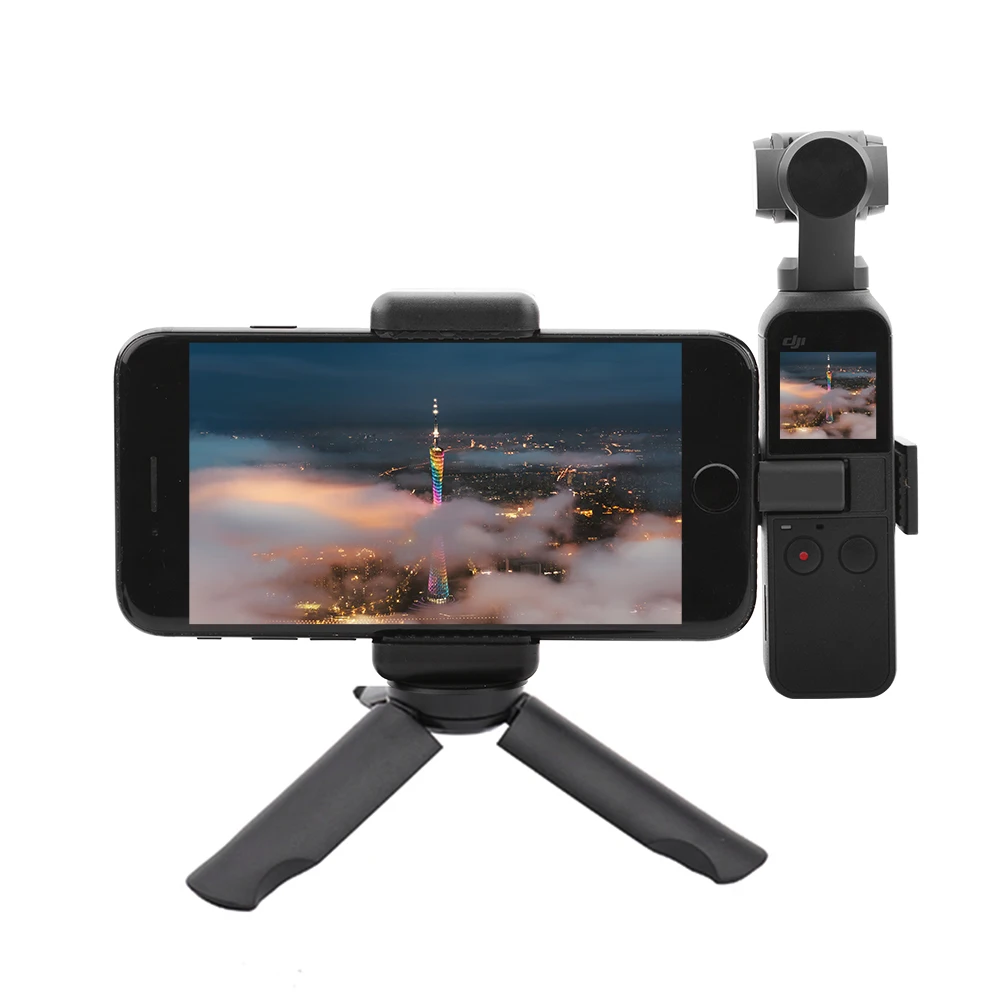 DJI Osmo карманный мобильный телефон закрепительный зажим Кронштейн Настольный Штатив для Osmo Карманный ручной карданный кронштейн аксессуары запасные части