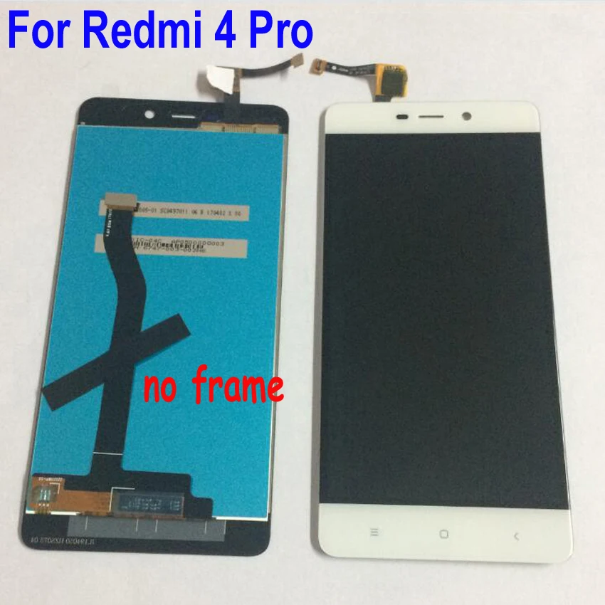 Najtaniej Najlepiej działający oryginalny 10 punkt panel wyświetlacza dotykowego lcd ekran Digitizer zgromadzenia z ramą dla Xiaomi Redmi 4 Pro ROM 32G