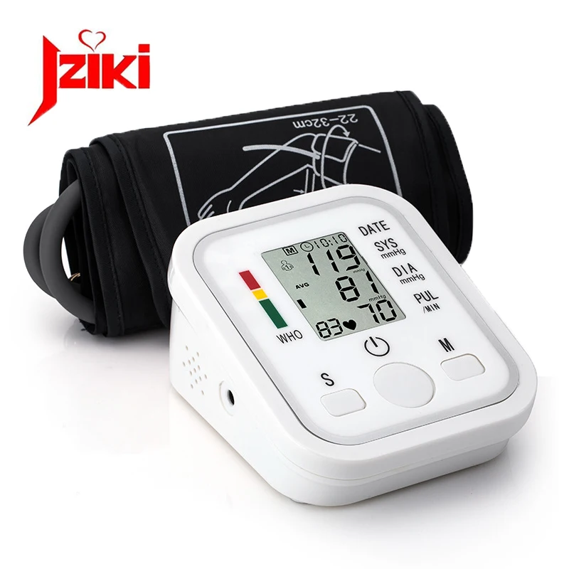 Home Health Care 1pcs Digital Lcd Upper Arm Blood Pressure Monitor Heart Beat Meter Machine Tonometer for Measuring Automatic Home Health Care 1pcs Digital Lcd Upper Arm Blood Pressure Monitor Heart Beat Meter Machine Tonometer for Measuring Automatic