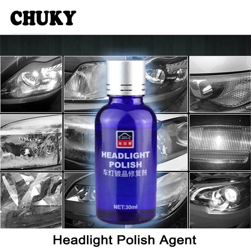 

CHUKY Car Styling Headlight Polishing Renewal Repair Agent For Audi A3 A4 B7 B8 B6 A6 C6 C5 Q5 Nissan Qashqai Juke X-trail T32