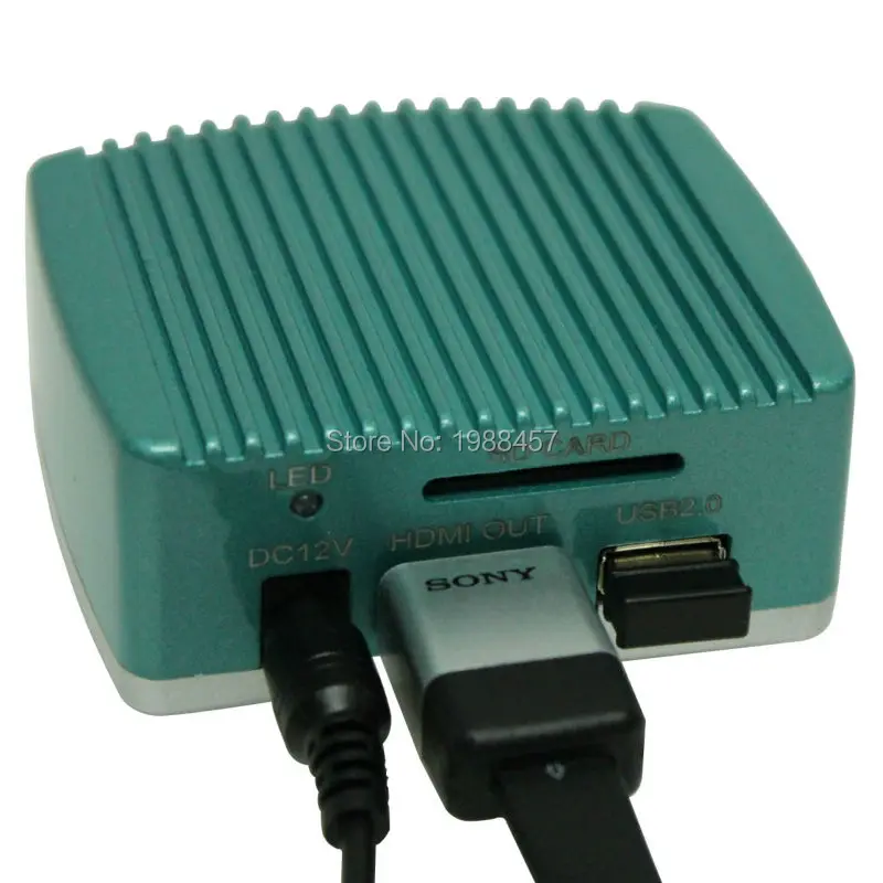 Бесплатная доставка CE ISO 1080 P 60fps HDMI промышленный микроскоп Камера w/usb, sd карты памяти и Мышь действие