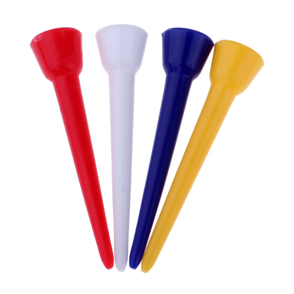 Portable Golf Tee Holder Caddy Keeper 12 Tees & 3 Ball Markers Set with Keychain Keyring Golf Accessory