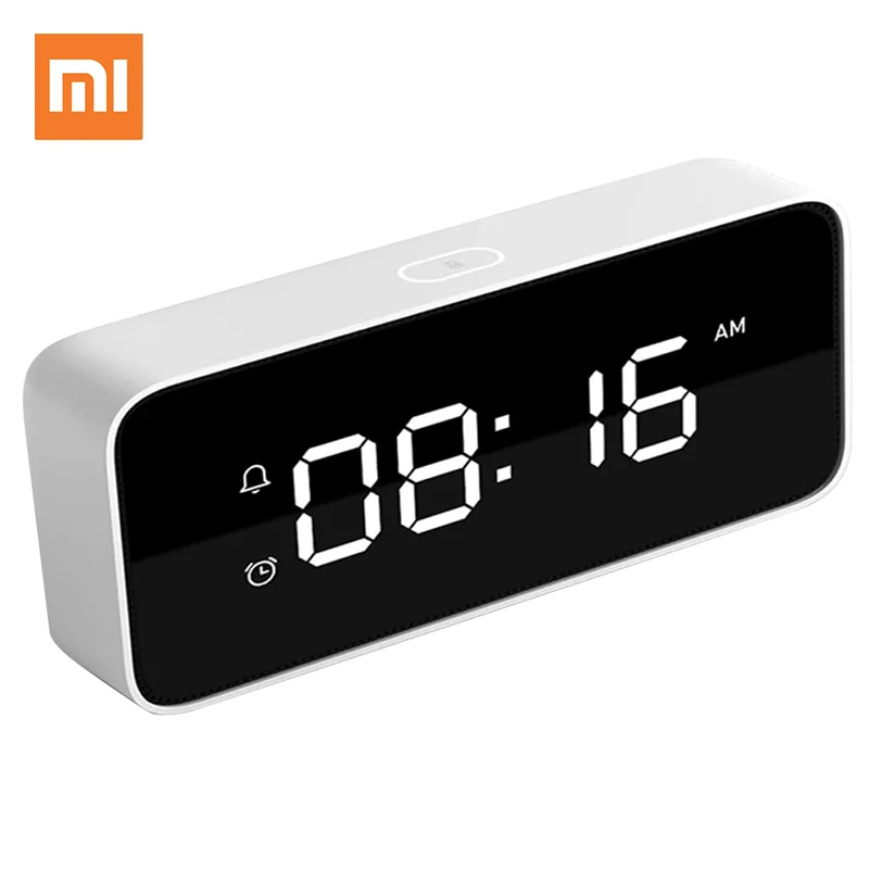 

Xiaomi Xiaoai Smart Voice Broadcast Alarm Clock Automatic Time Calibration Clock for Mijia APP