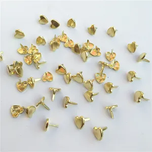 50 шт. мм 9 мм Пастель Круглый Металл штифтики для скрапбукинга, украшение застежка Brads изделия из металла - изображение