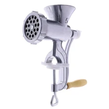 Ручная мясорубка лапша шлифовальный станок из алюминиевого сплава посуда ручной работы гаджеты Мясорубка Паста производитель мяса ломтик