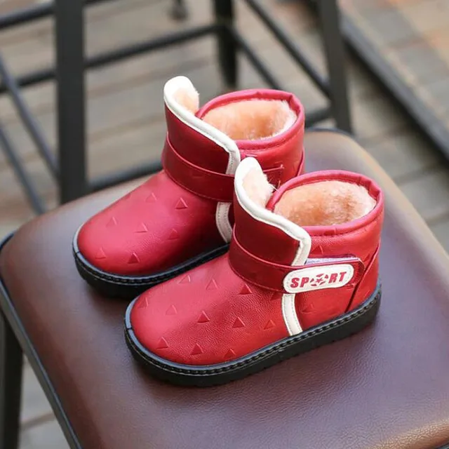 Children snow boots girls & boys boots kids winter shoes waterproof non