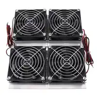 Semiconductor Peltier Cooler 240W Semiconductor Refrigeration Thermoelectric Peltier Cold Plate Cooler with Fan