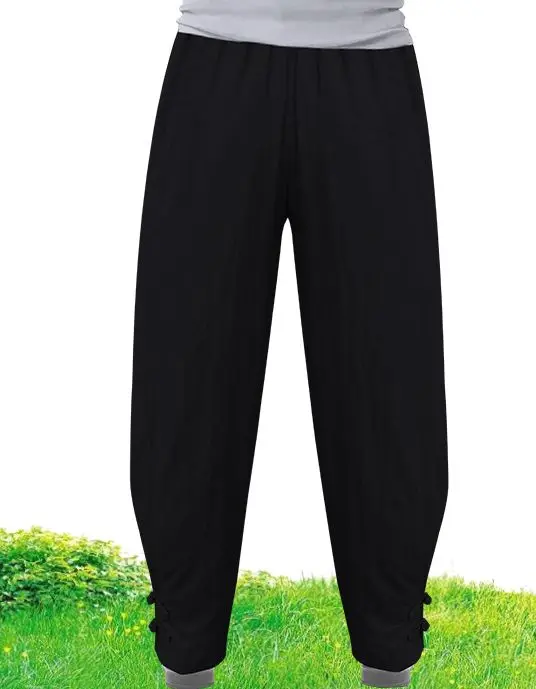 Summer high qualitycotton&linen lay meditation nun pants shaolin monk kung fu bloomers zen trousers gray/yellow/blue/black/white