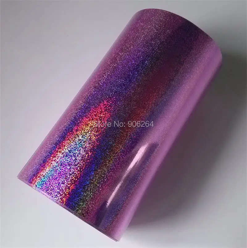 

2 Rolls 8cm x120m Hot Stamping Foil Paper Roll Holographic Fine Sand Foil or Plastic Gold Silver Green Red Purple for Choose