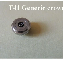 1 шт. Genericl 7 мм T41 часы Корона части выберите цвета герметичный пакет