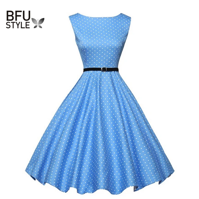 Vintage Blue Dress