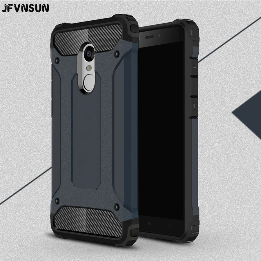 

JFVNSUN For Xiaomi Redmi Note 4 X 4X Global Version Case Hybrid Mixed Color PC Rubber Armor Case For Xiaomi Redmi Note 4X Cover
