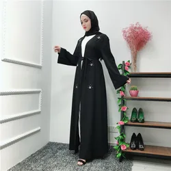 New Muslim Dresses Women's Handmade Beaded Cardigan Robes Dress Fashion Classic Middle Eastern Muslim Lslamic Cardigan Dress New Muslim Dresses Women's Handmade Beaded Cardigan Robes Dress Fashion Classic Middle Eastern Muslim Lslamic Cardigan Dress