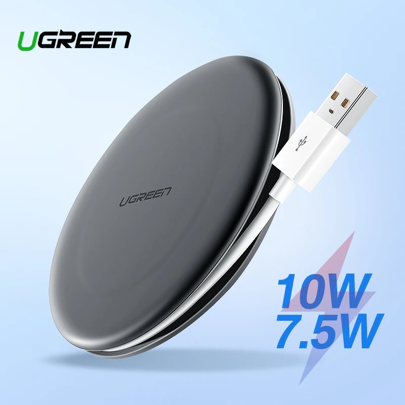 Ugreen Qi Wireless Charger for iPhone 8 X Xr Xs Max 10W