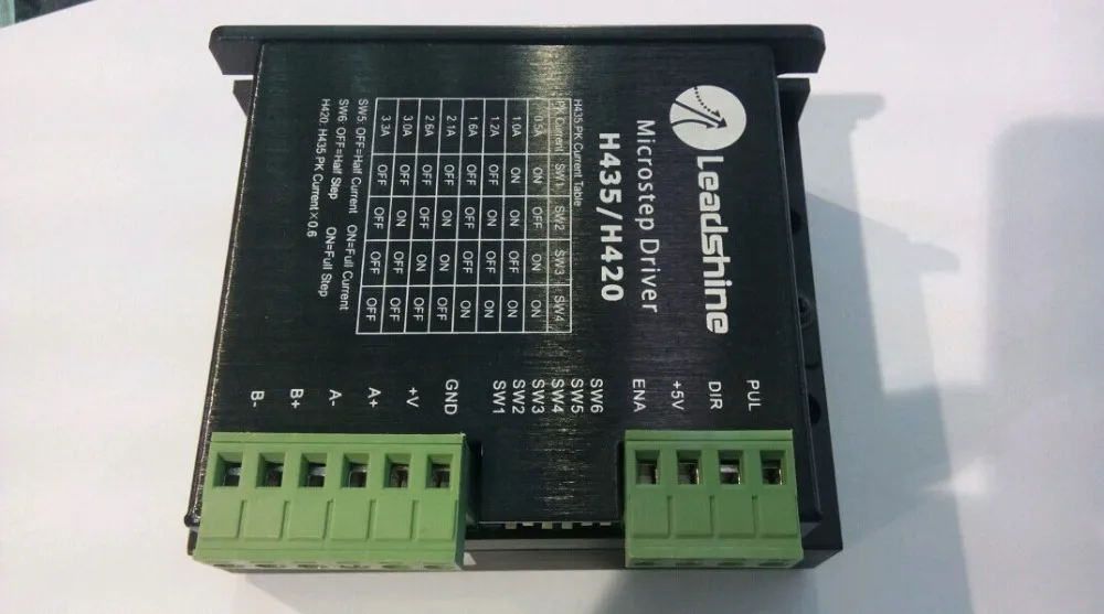 

New Leadshine stepper driver 2-phase stepper motor drives H435/H420 Max voltage 40VDC can ouput 3.3A current