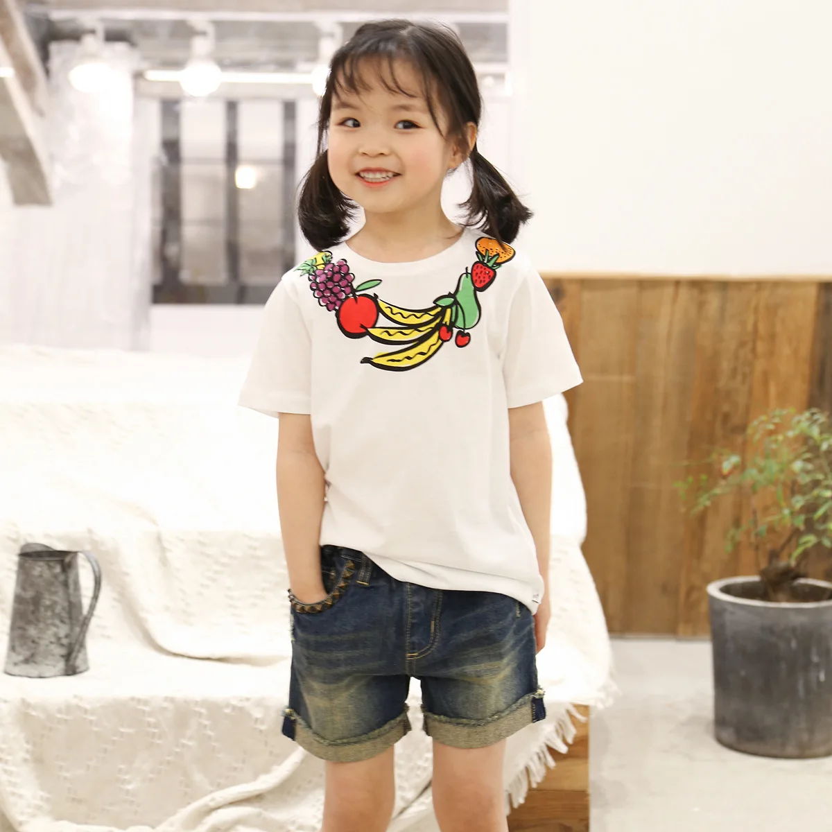 

FRUITS KIDS SHIRTS GIRLS SHIRTS BABY GIRLS CLOTHES SUMMER BOBO THANKSGIVING SHIRT FALL TOPS SPRING SUMMER