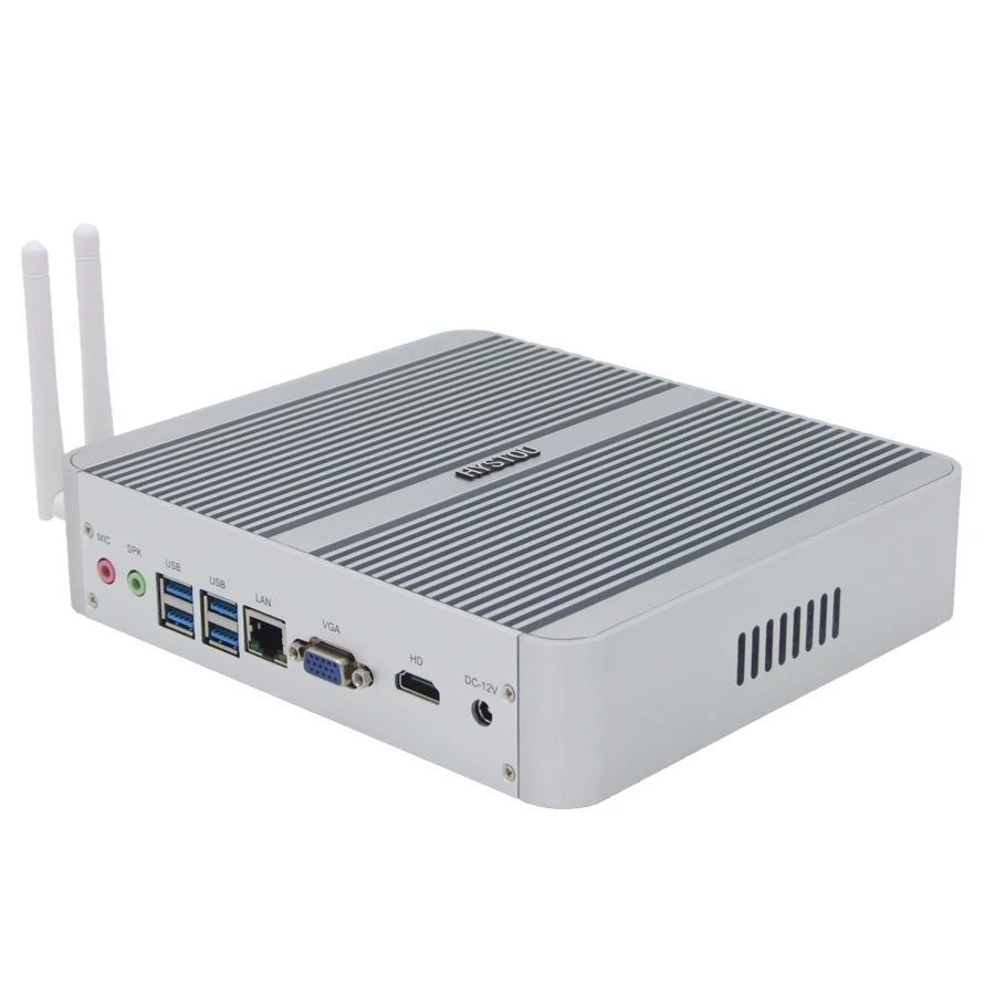 Kaby Lake i3 7100U Fanless Mini PC i5 7200U HTPC HD Graphics 620 4GB RAM 128GB SSD Support Windows 10 |